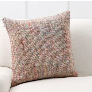 Pottery Barn || 3 Renly Wool Woven pillow covers, 22” x 22” very good condition